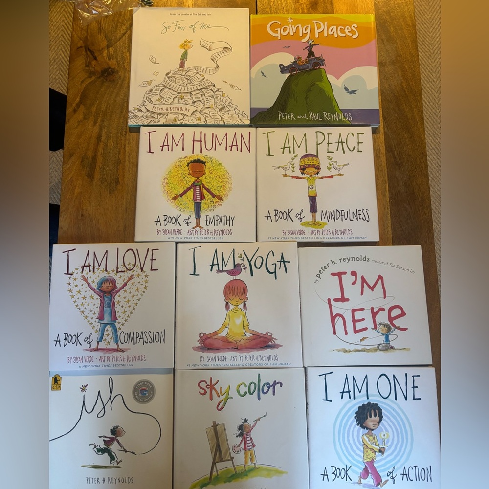 Children's Book Collection by Susan Verde and Peter H. Reynolds